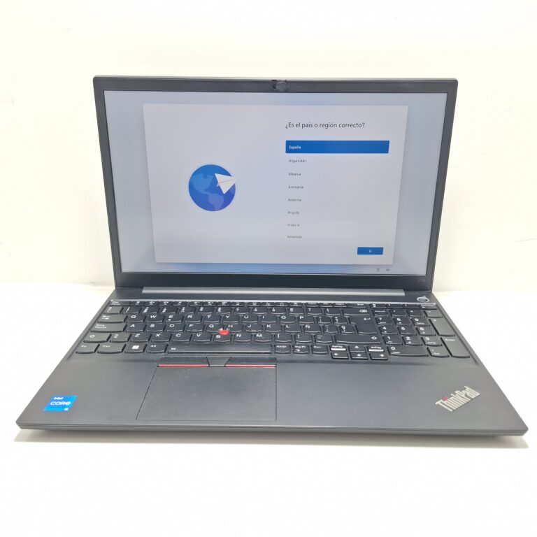 Portatil Lenovo ThinkPad E15 G11 i5-1135G7 32 RAM 256 SSD W11 15,6" (2)