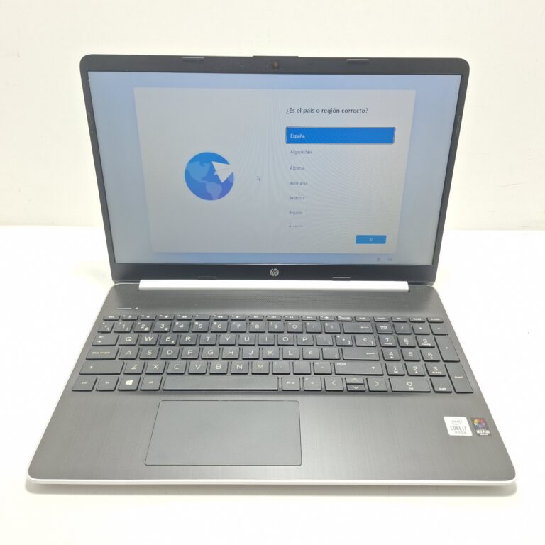 Portatil HP 15S-FQ1012NS i7-1065G7 8 RAM 512 SSD W11 15,6"