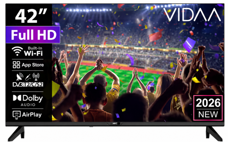 📺 Smart TV HKC 42Q1L Full HD de 42 pulgadas con HDR10 y Dolby Audio