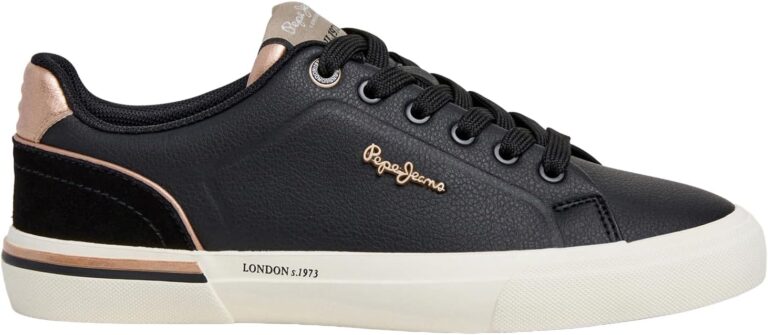 Pepe Jeans Kenton Campus W - Tenis para Mujer, Color Negro (Negro), Talla 6 : Amazon.es: Moda