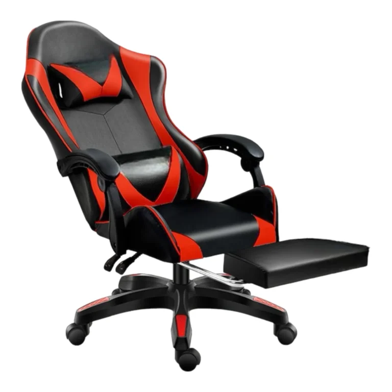 Silla Gaming para Escritorio, Oficina y Juegos Online Giratoria. Silla Cómoda de Altura Ajustable para Gaming…