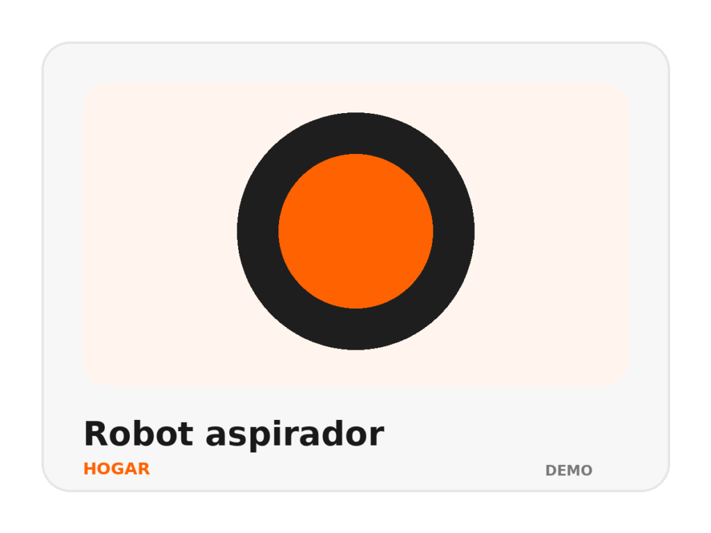 robot aspirador con mapeo inteligente
