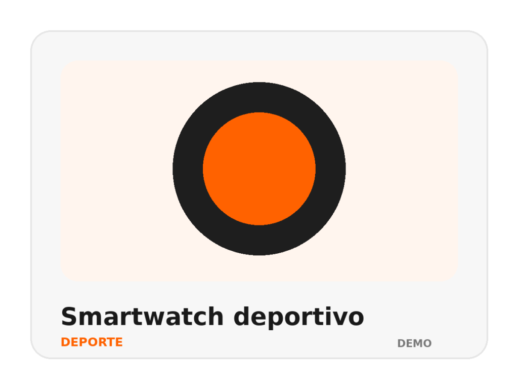 smartwatch deportivo con gps