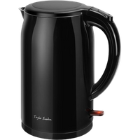 Taylor Swoden Child - Hervidor de agua eléctrico de doble pared de 1,5 litros, libre de BPA, 2200W con apagado automático y protección contra el secado de ebullición, Base 360º, acero Inoxidable(Child, J4T)