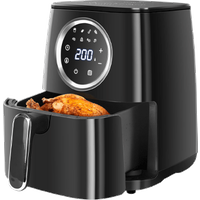 Aigostar Odin - Freidora sin aceite, 4,2L de capacidad, 1400W y pantalla digital LED táctil. Freidora de aire con 8 menús programados y modo manual. Totalmente libre de BPA. Diseño exclusivo.