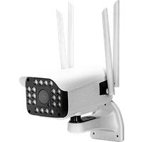 Aigostar Cámaras de Vigilancia Exterior/Interior 1080P Cámara de Seguridad 2.4GHz WIFI Doble Antena PTZ C