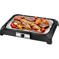 Aigostar Lava 31LDQ– Barbacoa eléctrica, Grill, 2000W