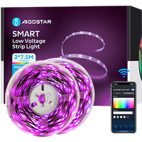 💡 Aigostar Tira LED Alexa 15 m: iluminación inteligente para tu hogar