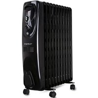Aigostar Tummie 33JIE – Radiador de aceite de 11 elementos, 2300 Watios, dispone de 3 ajustes de potencia