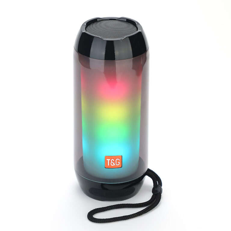 🔈 Mini Altavoz Bluetooth 5.3 Pro Stima TG-643 LED en negro