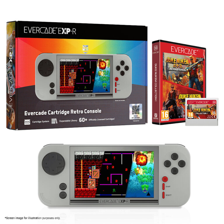 Consola Evercade EXP-R Classic Retro + Duke Nukem Collection 1