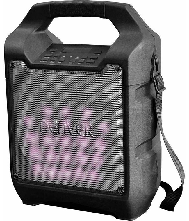 Altavoz Portatil Bluetooth Denver TSP-205 Negro (2)