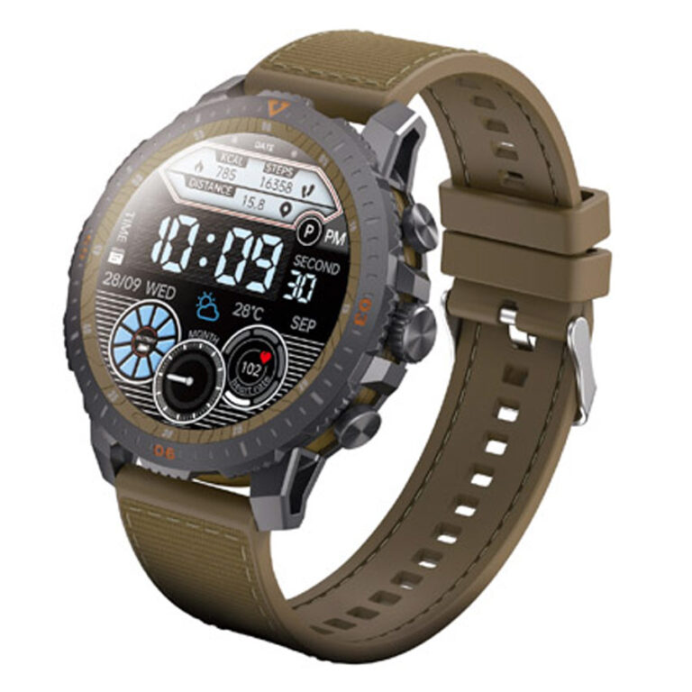 Smartwatch Hombre Unico R9 SW2786 Caqui (2)
