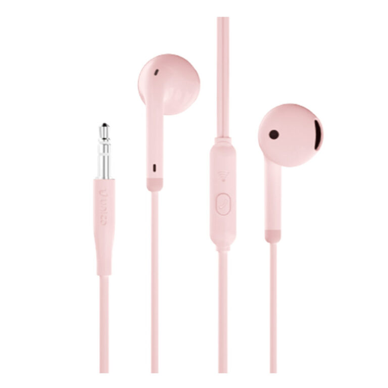 Auriculares con Cable Jack 3.5mm Semi in-ear EP1782 Unico Rosa