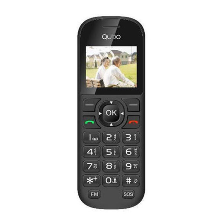 Telefono para Mayores Qubo D1803 Rojo