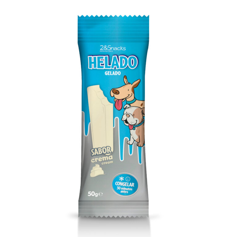 2&Snacks 4 uds. 2&Snacks Helado de Crema para perros ¡Pack ahorro!