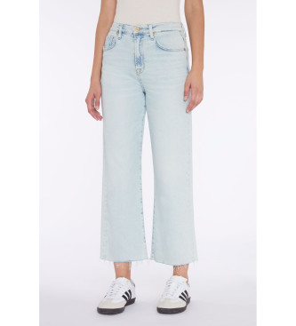 7 For All Mankind para mujer. 7U600120UIA Jeans Cropped Alexa azul (30), Casual, Algodón