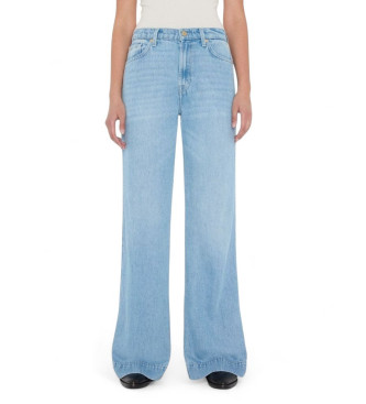 7 For All Mankind para mujer. 7U638C86TDS Jeans Modern Dojo azul (25), Casual, Lyocel