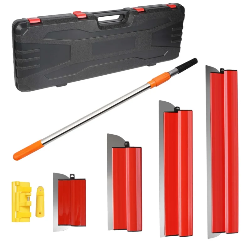 Juego de 4 raspadores ajustables de 25-40-60-80 cm con hoja de acero inoxidable de 0,5 mm…