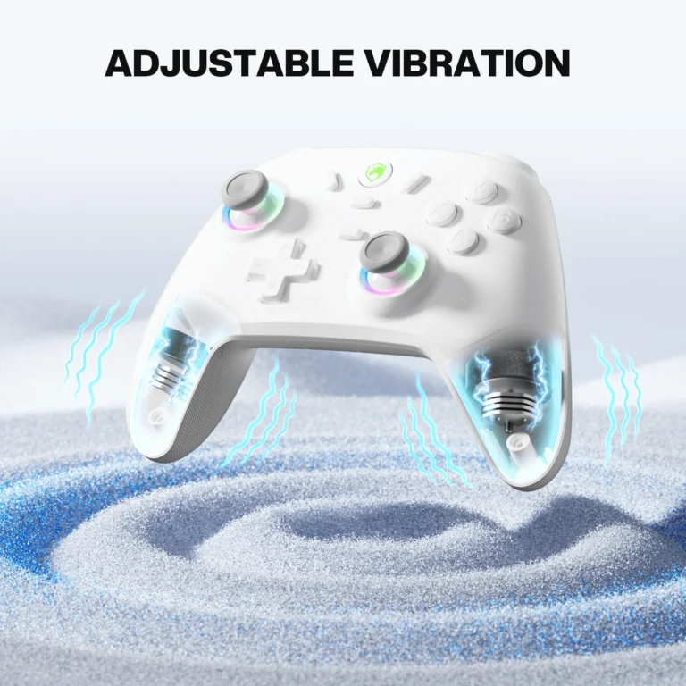 Controlador de Juegos Inalámbrico para PC NYXI con Vibración Turbo Ajustable - Para PC/Switch/iOS/Android