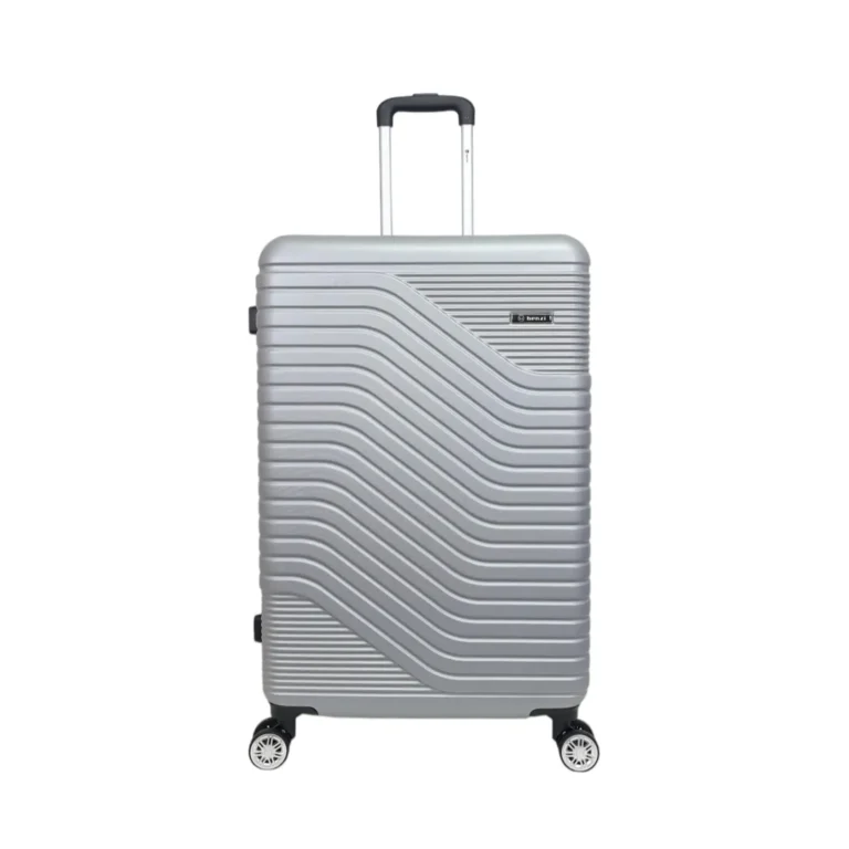 Maleta de Viaje Barata Grande Benzi BZ5747 Gris Plata de 76 X 47 X 27 cm…