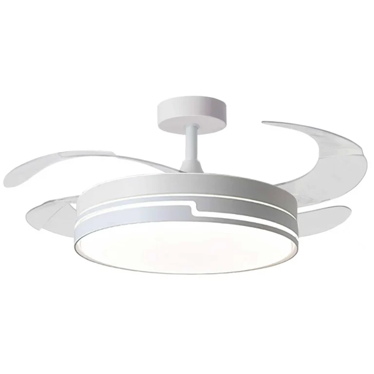 BEL AIR HOME - Ventilador de Techo ROBIN con Luz LED Personalizable y Motor DC Eficiente