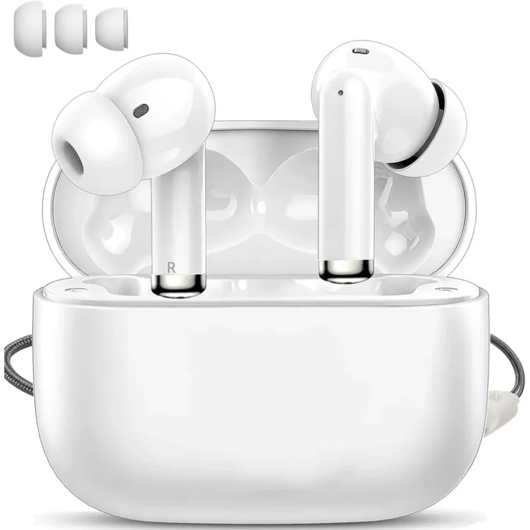 Auriculares Inalambricos Bluetooth USB C, Auriculares -Bluetooth 5.3 con estéreo de micrófono,IP7 Impermeable Earphones Bluetooth,Airbuds Bluetooth…