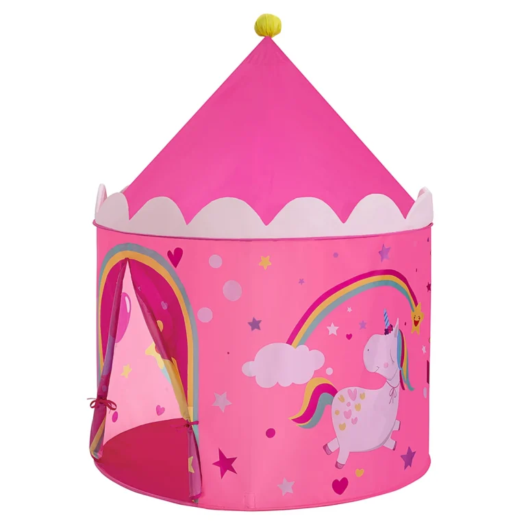 SONGMICS Tienda para Niños, Carpa Infantil, Castillo de la Princesa, Pop Up, Regalo para Niños, para…