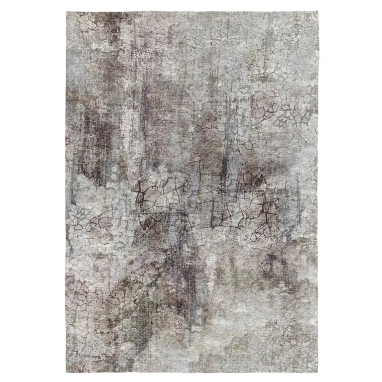 RUGS&RUGS - Alfombra decorativa SAMANI gris. Varios tamaños disponibles.