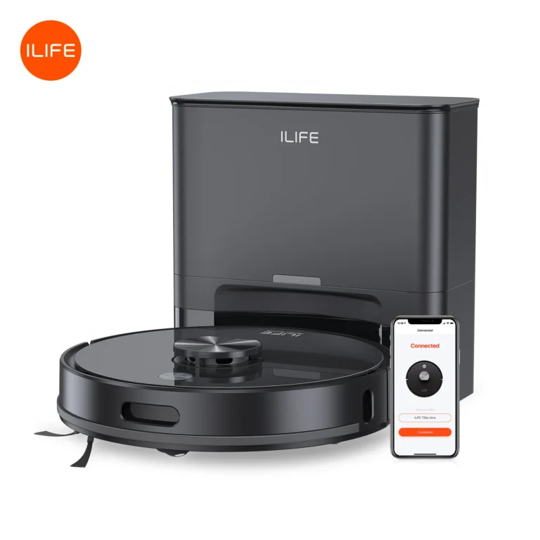 ILIFE T20s Ultra, Robot Aspiradora y Mopa con Succión de 10000 Pa, Batería de 4600 mAh,…