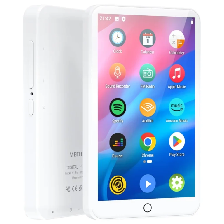Reproductor MP3 MECHEN Android 9.0 con Bluetooth y WiFi, Reproductor MP3 MP4 con Spotify, Audible, Pandora,…