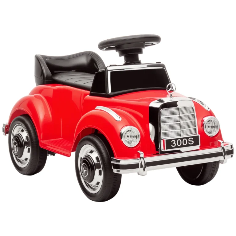 AIYAPLAY Correpasillos Infantil con Almacenaje Volante Sistema Anti-Vuelco y Diseño Seguro y Divertido 77,5x41,5x45 cm Rojo
