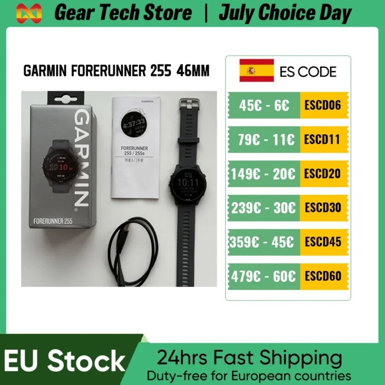 Garmin Forerunner 255 Estilo Básico 46mm Gris Pizarra