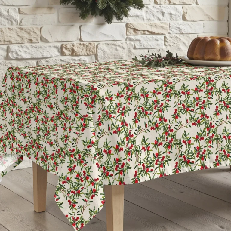 BL Belum Mantel Navidad Resinado Antimanchas con Teflón