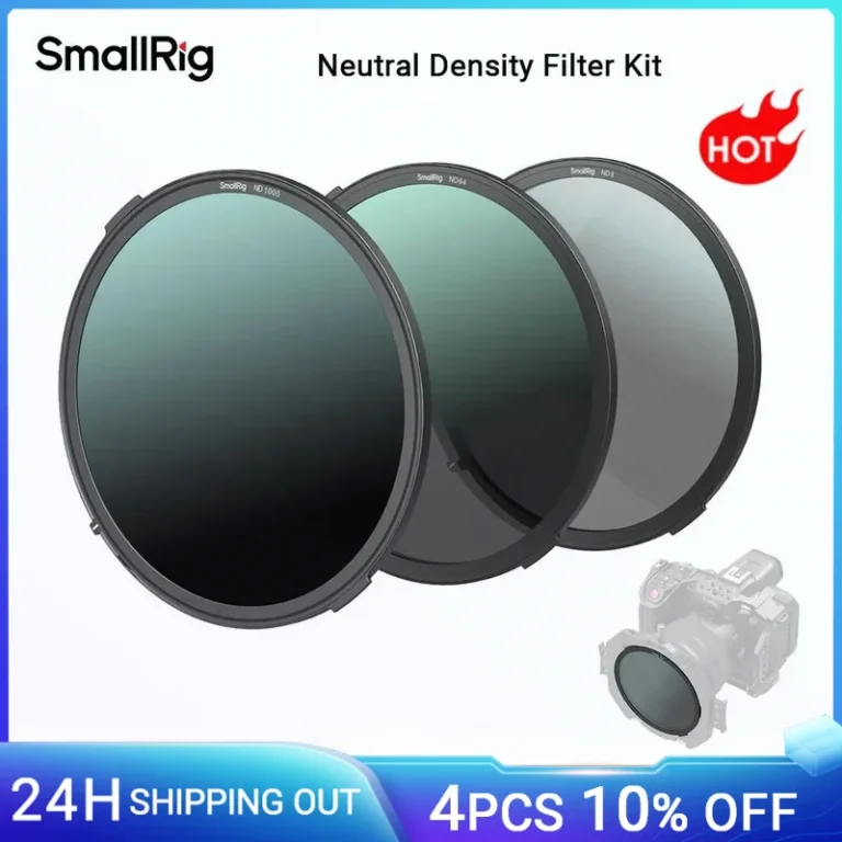 Kit de filtro magnético de densidad neutra SmallRig (3 piezas) filtro ND8, ND64, ND1000 recubrimiento de…