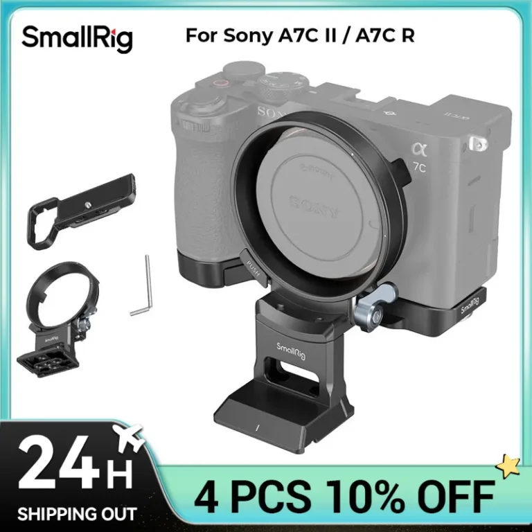 Placa de montaje giratoria SmallRig A7C II A7CR, kit de placa de liberación rápida de montaje…