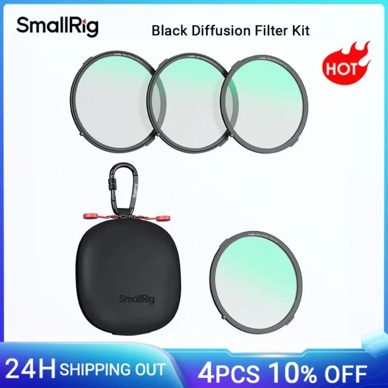Kit de filtro magnético de difusión negra SmallRig, con filtro 1/8 y 1/4 y 1/2 y…