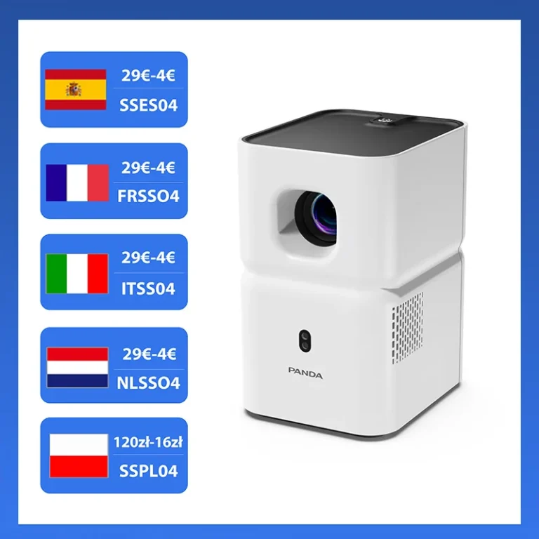 proyector portatil 4k proyector cine en casa proyector portátil proyectores proyector 4k mini proyectores PANDA-miniproyector PF03…