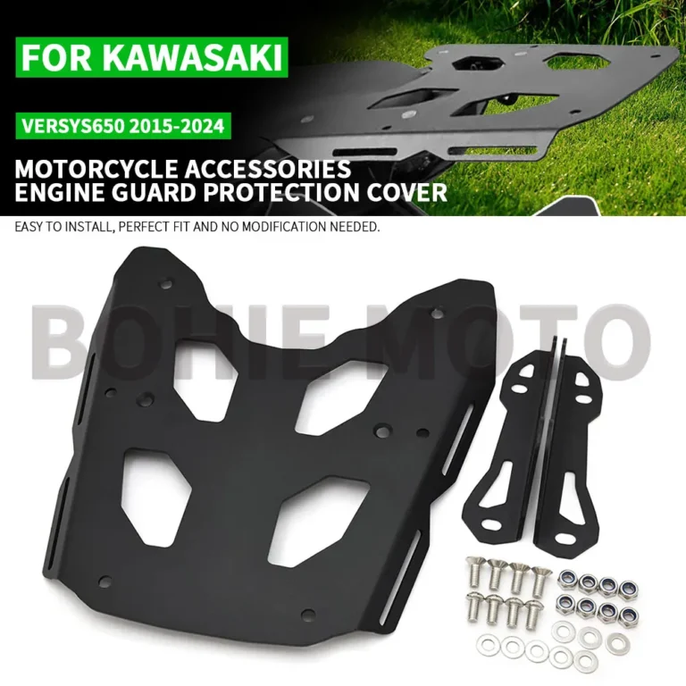 Portaequipajes trasero para motocicleta Kawasaki Versys 650 2015-2024, portaequipajes trasero apto para Versys-650 2015 2016 2017…