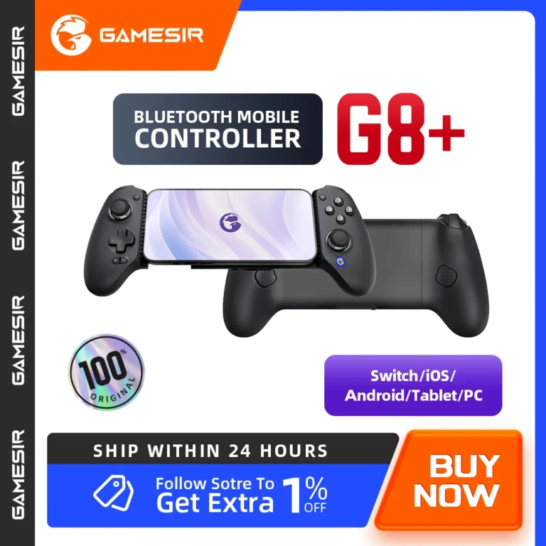Gamesir G8 Plus G8 Galileo Gamepad para Celular con Joystick de Efecto Hall para iPhone 15…