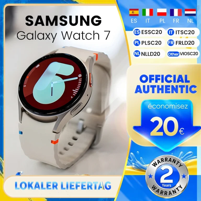 Reloj Inteligente Samsung Galaxy Watch 7 con Bluetooth 5.3 de 44 mm