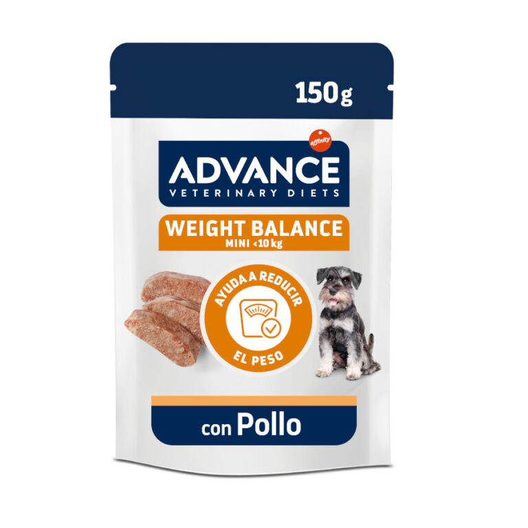 Advance 24 sobres x 150 g Advance Weight Balance Pollo Sobre para perros ¡Pack Ahorro!