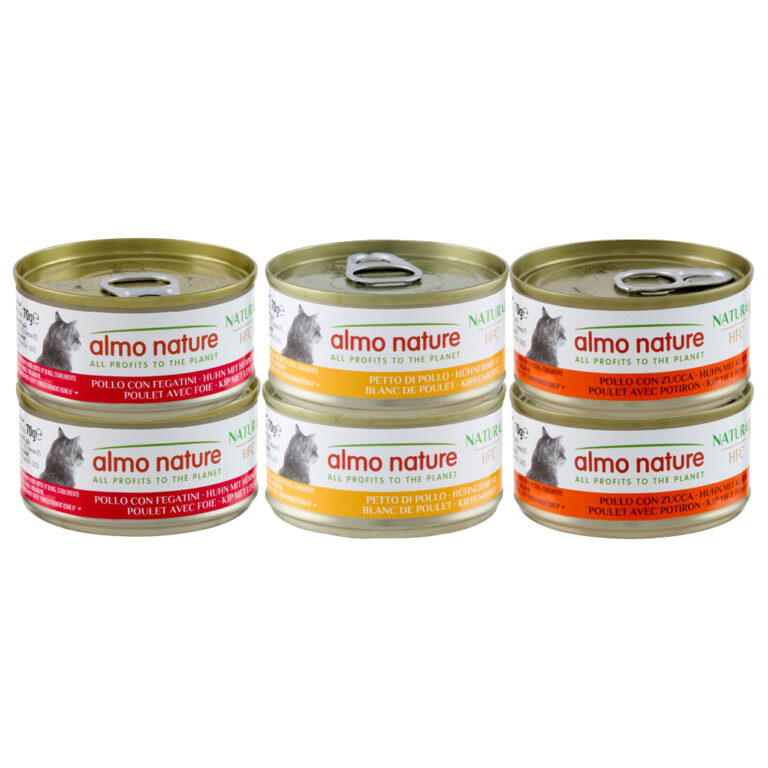 Almo Nature 70g Almo Nature 24 x 70 g - Pack Ahorro - Pack mixto con pollo