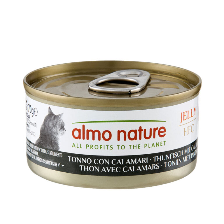 Almo Nature 70g Pack Ahorro Almo Nature HFC Natural 24 x 70 g - Atún y calamares en gelatina