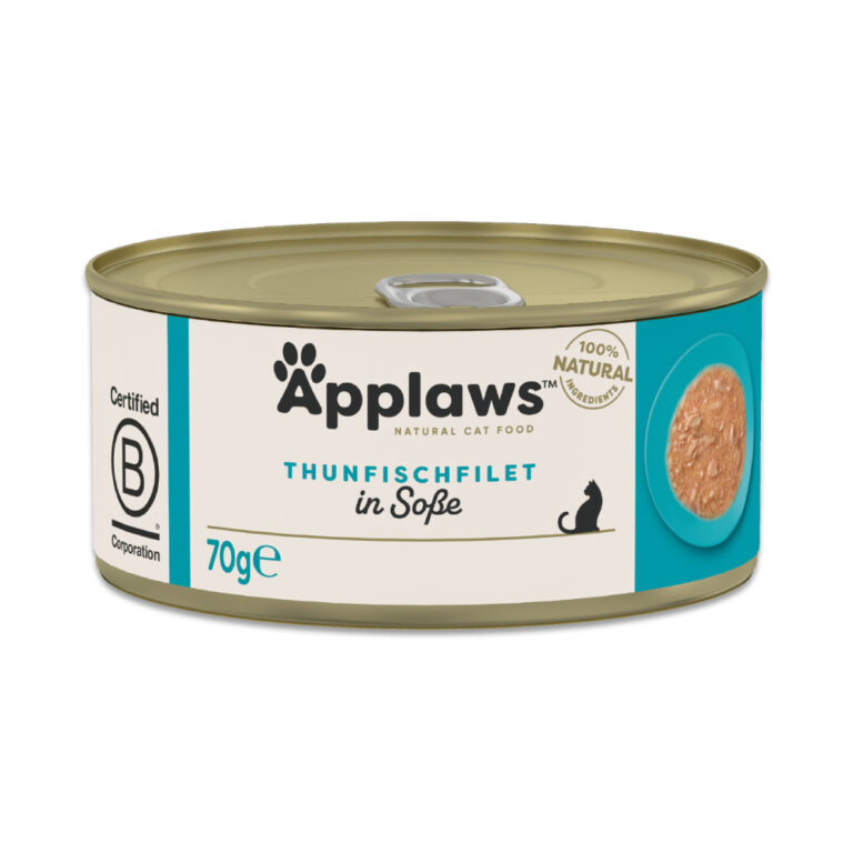 Applaws Cat en salsa 48 x 70 g - Pack Ahorro - Filete de atún