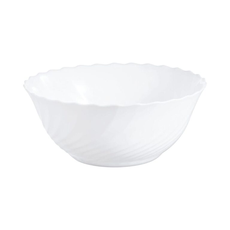 Arcoroc Ensaladera vidrio opal blanco 18cm Trianon Arcoroc