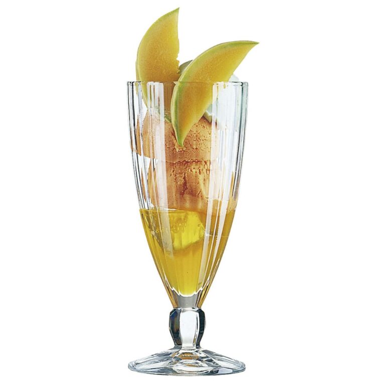 Arcoroc Juego 6 copas helado 36cl vidrio Quadro Arcoroc