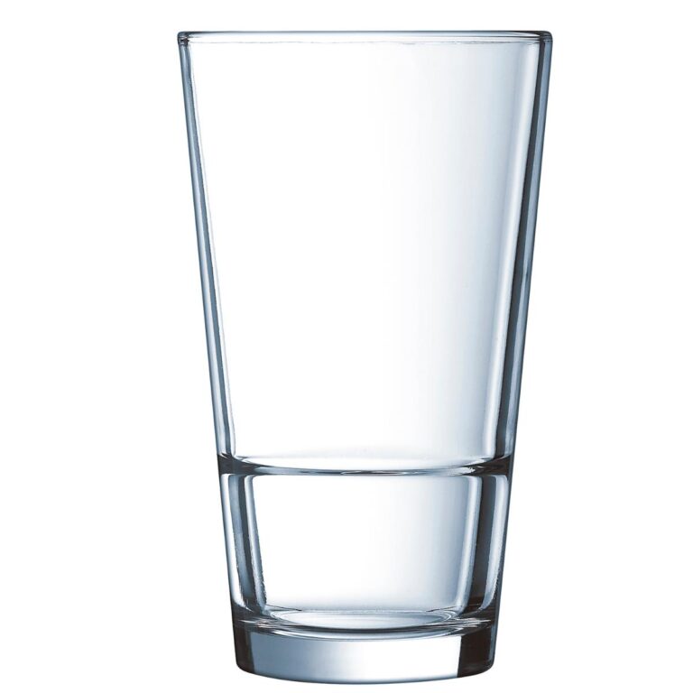Arcoroc Juego 6 vasos altos vidrio transparente 47 cl Stack Up Arcoroc