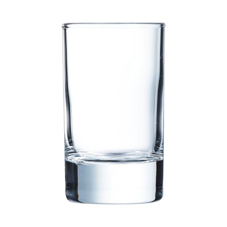Arcoroc Juego 6 vasos tubo 10cl vidrio transparente Islande Arcoroc