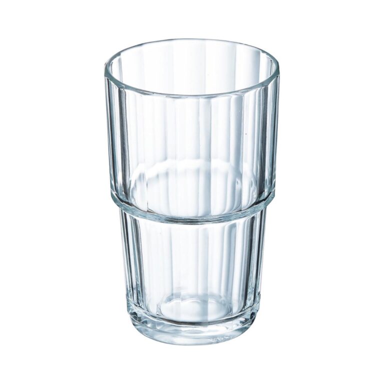 Arcoroc Juego de 6 vasos altos 27cl vidrio tensionado Noruega Arcoroc
